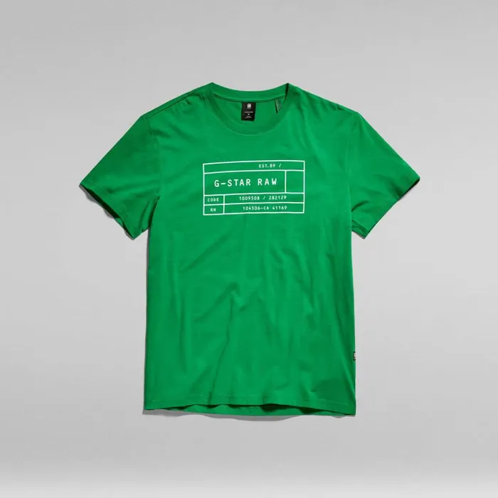 TShirts and Polos Men GStar RAW Graphic 2 Pack TShirt Jolly Greenasfalt