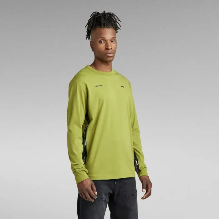 TShirts and Polos Men GStar RAW Logo Tape TShirt Fresh Olive