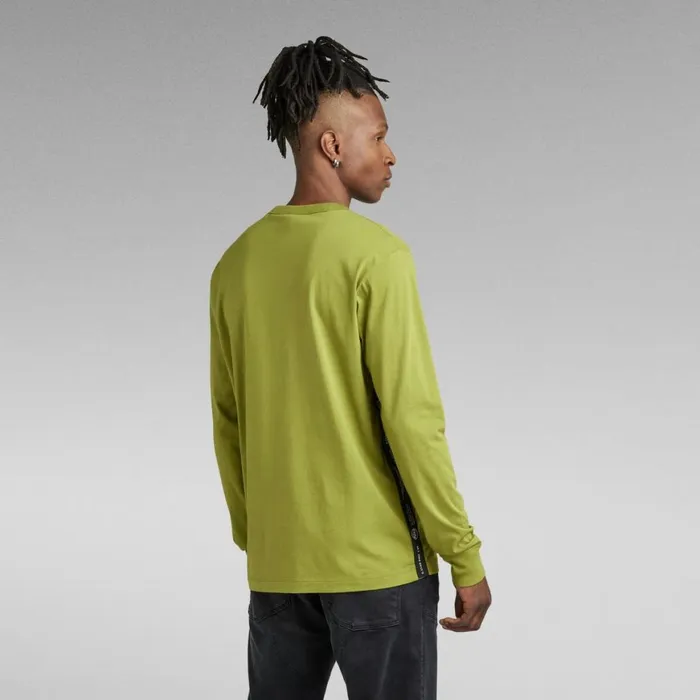 TShirts and Polos Men GStar RAW Logo Tape TShirt Fresh Olive