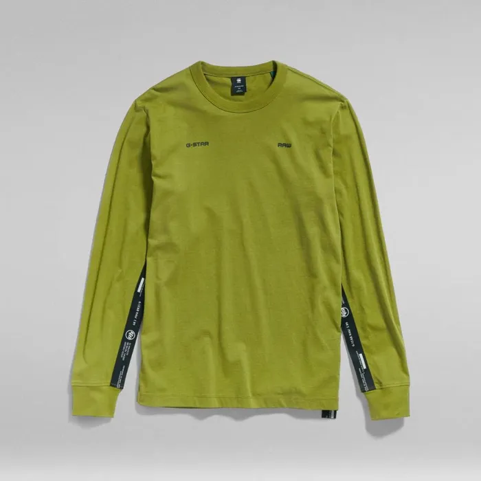 TShirts and Polos Men GStar RAW Logo Tape TShirt Fresh Olive
