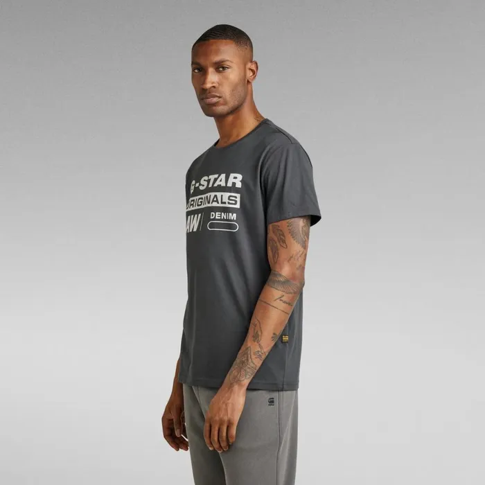 TShirts and Polos Men GStar RAW Originals Label TShirt Cloack