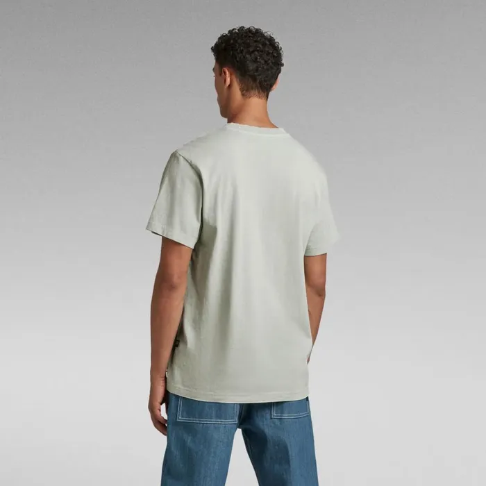 TShirts and Polos Men GStar RAW Overdyed Loose TShirt Renaissance Cameo Green Gd