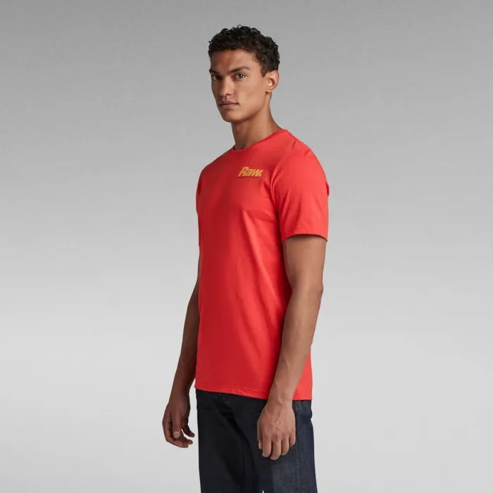 TShirts and Polos Men GStar RAW Photographer Graphic Slim TShirt Acid Red