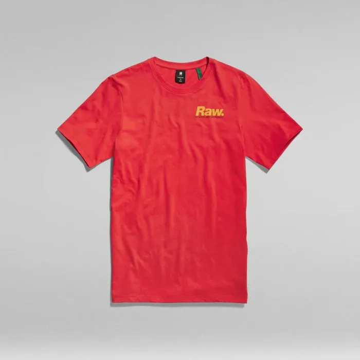 TShirts and Polos Men GStar RAW Photographer Graphic Slim TShirt Acid Red