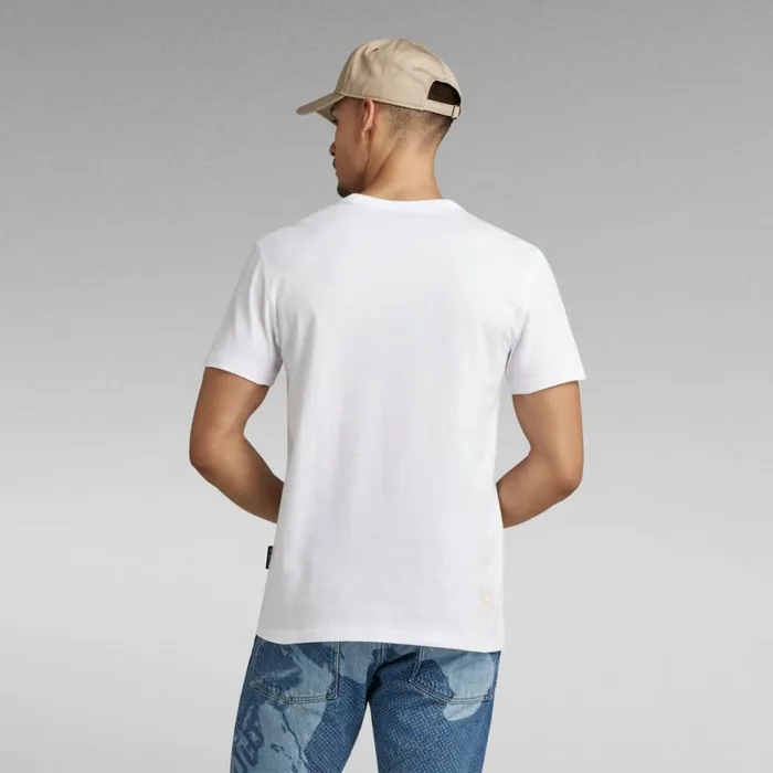 TShirts and Polos Men GStar RAW Premium Base TShirt White