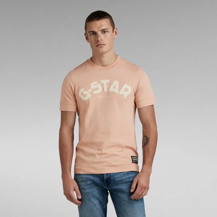 TShirts and Polos Men GStar RAW Puff Logo Slim TShirt Tuscany