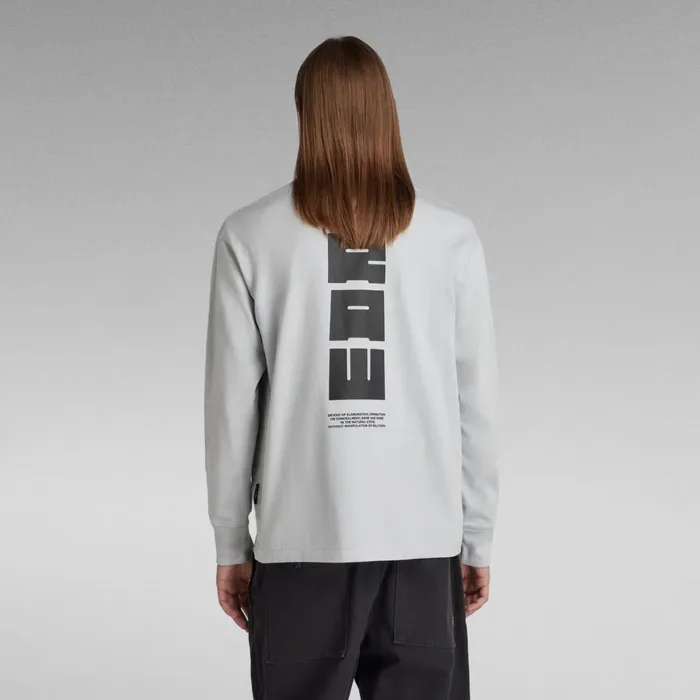 TShirts and Polos Men GStar RAW RAW Back Graphic Boxy TShirt Magnesium