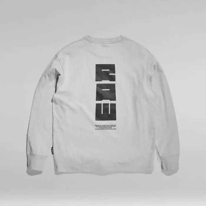 TShirts and Polos Men GStar RAW RAW Back Graphic Boxy TShirt Magnesium