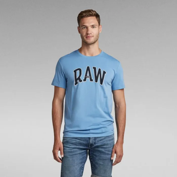 TShirts and Polos Men GStar RAW RAW University TShirt Deep Wave