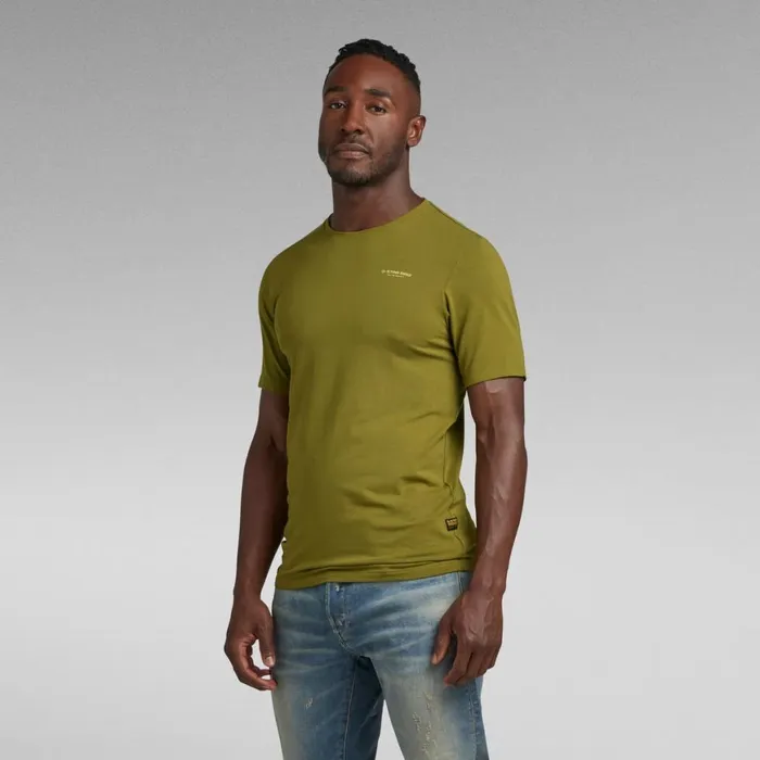 TShirts and Polos Men GStar RAW Slim Base TShirt Avocado