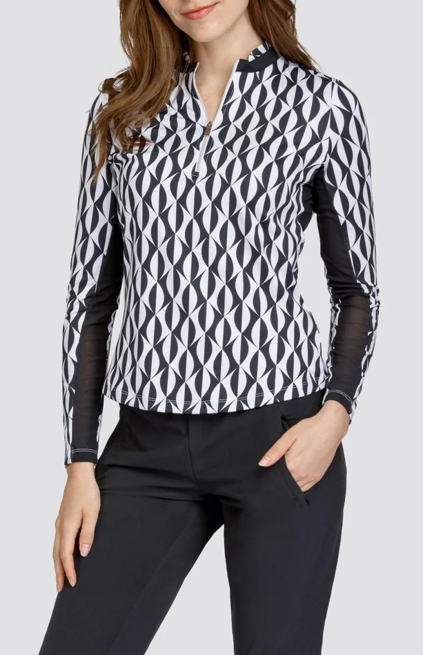 Tail Activewear Adalane Top 8211 Magnetic Geo Women Long Sleeve