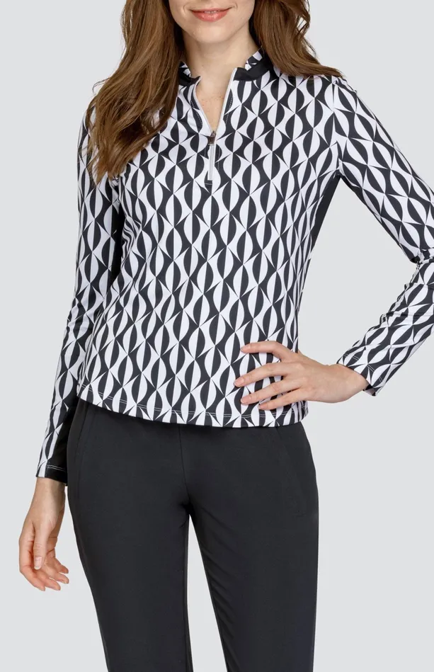 Tail Activewear Adalane Top 8211 Magnetic Geo Women Long Sleeve