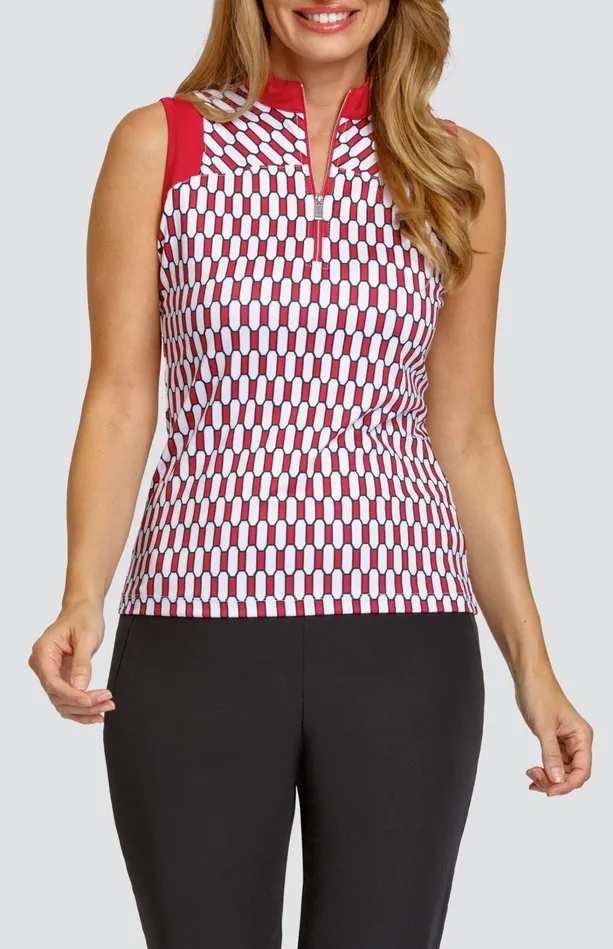 Tail Activewear Bastian Top 8211 Hexellation Women Sleeveless