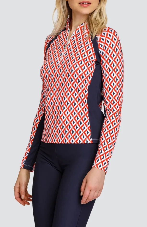 Tail Activewear Flynn Top 8211 Sierra Geo Women Long Sleeve
