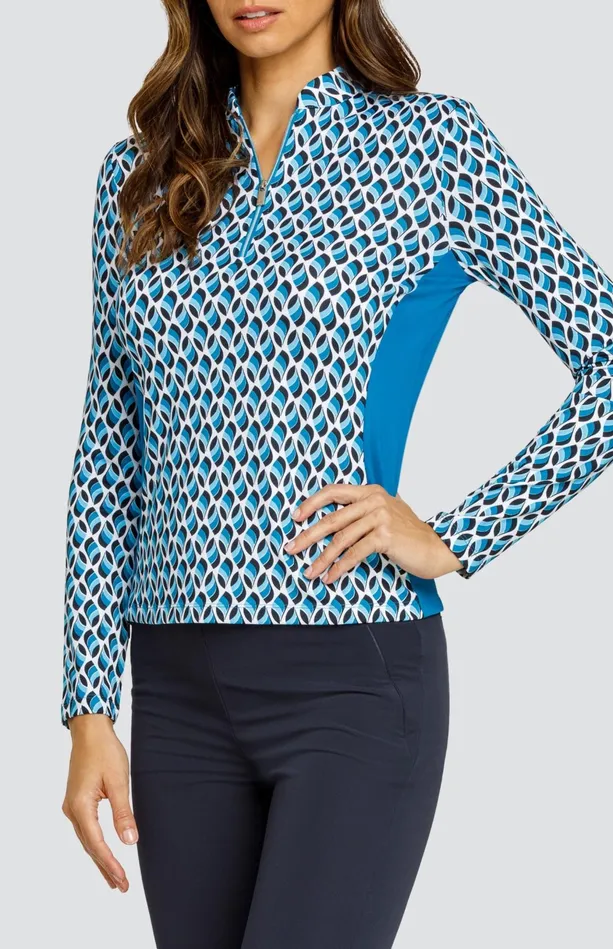 Tail Activewear Laken Top 8211 Cascading Petals Women Long Sleeve