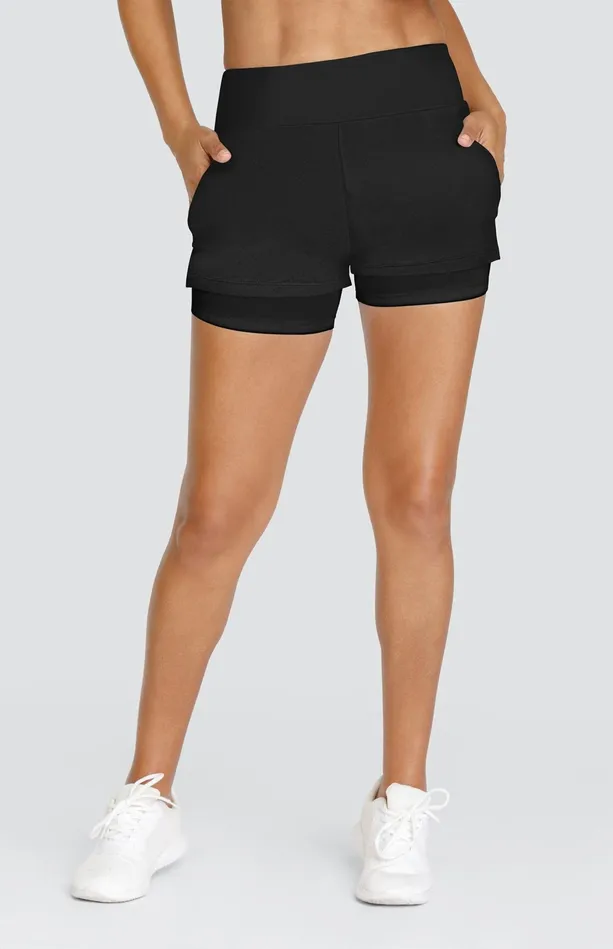 Tail Activewear Lulie 4034 Short 8211 Onyx Black Women Shorts