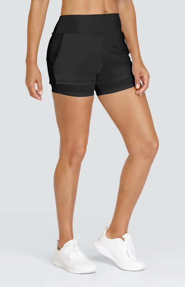 Tail Activewear Lulie 4034 Short 8211 Onyx Black Women Shorts