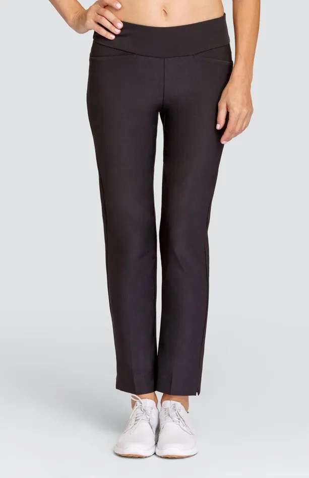 Tail Activewear Mulligan 28034 Ankle Pant 8211 Onyx Black Women Ankle Pants