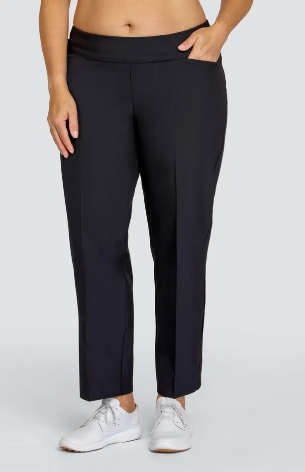 Tail Activewear Mulligan 28034 Ankle Pant 8211 Onyx Black Women Ankle Pants