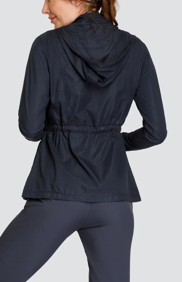 Tail Activewear Nola Water Resistant Jacket 8211 Onyx Black Women Jackets And Vests