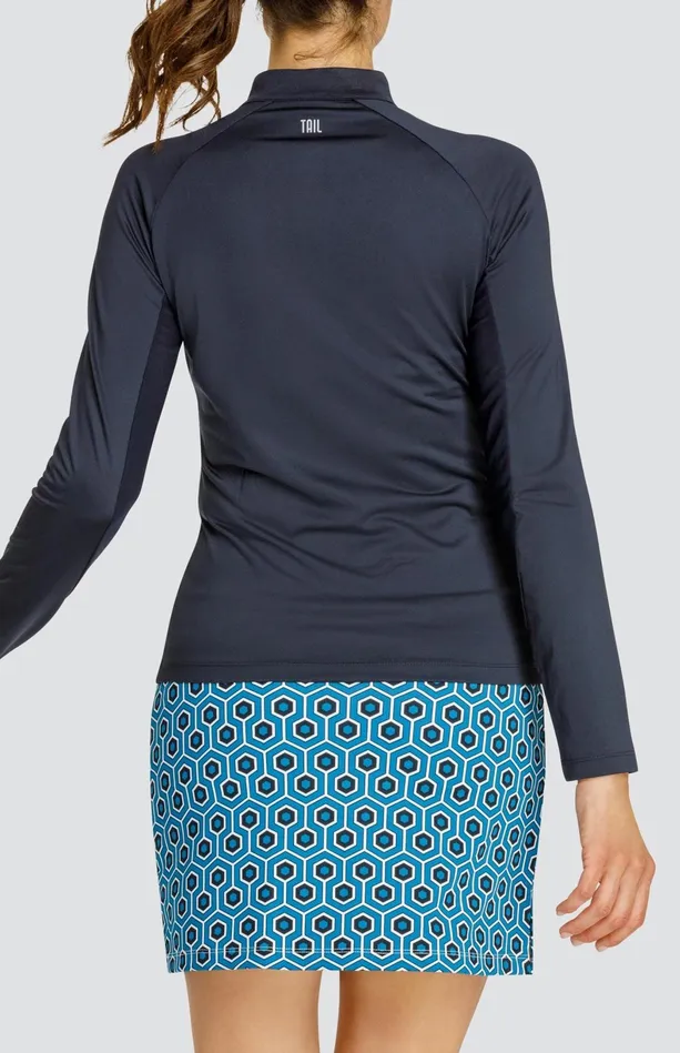 Tail Activewear Nori Top 8211 Night Navy Women Long Sleeve