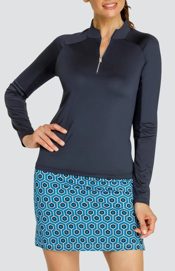 Tail Activewear Nori Top 8211 Night Navy Women Long Sleeve