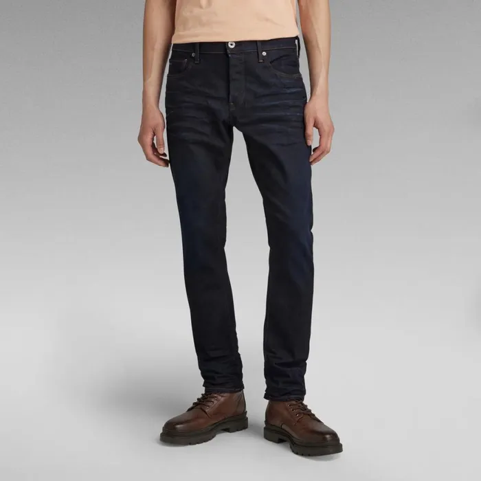 Tapered Men GStar RAW 3301 Regular Tapered Jeans Dark Aged