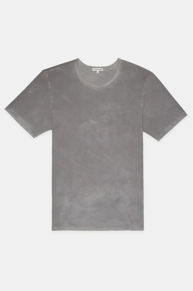 Tees Men COTTON CITIZEN Classic Crewneck Tee Vintage Cement Tees Men COTTON CITIZEN Classic Crewneck Tee Vintage Cement