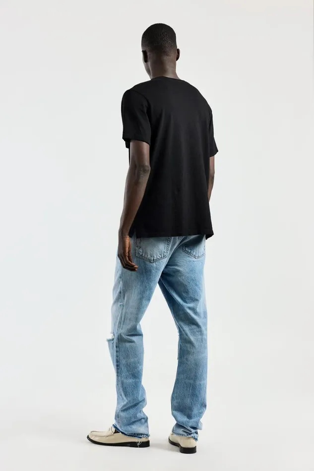 Tees Men COTTON CITIZEN Presley Tee Jet Black Tees Men COTTON CITIZEN Presley Tee Jet Black