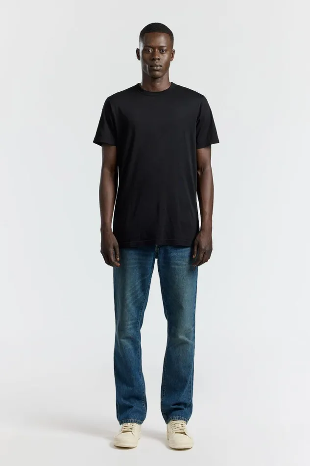 Tees Men COTTON CITIZEN Prince Tee Jet Black Tees Men COTTON CITIZEN Prince Tee Jet Black