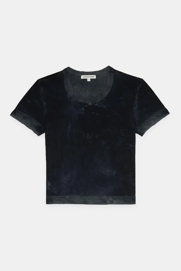 Tees Women COTTON CITIZEN Standard Baby Tee Vintage Black Tees Women COTTON CITIZEN Standard Baby Tee Vintage Black