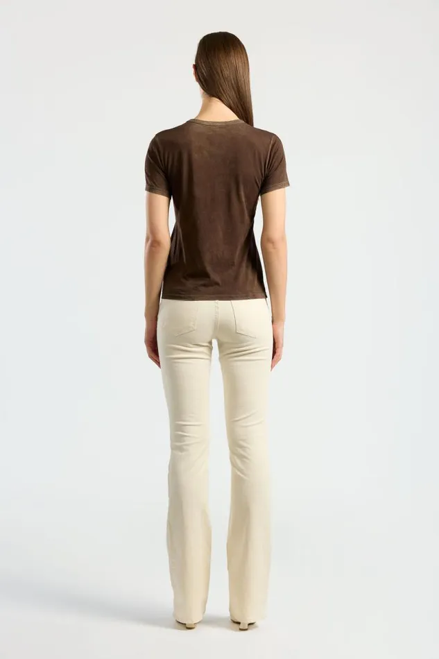 Tees Women COTTON CITIZEN Standard Tee Vintage Espresso Tees Women COTTON CITIZEN Standard Tee Vintage Espresso