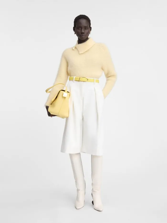 The Amalfi Bermuda Shorts White Women JACQUEMUS Trousers and Shorts