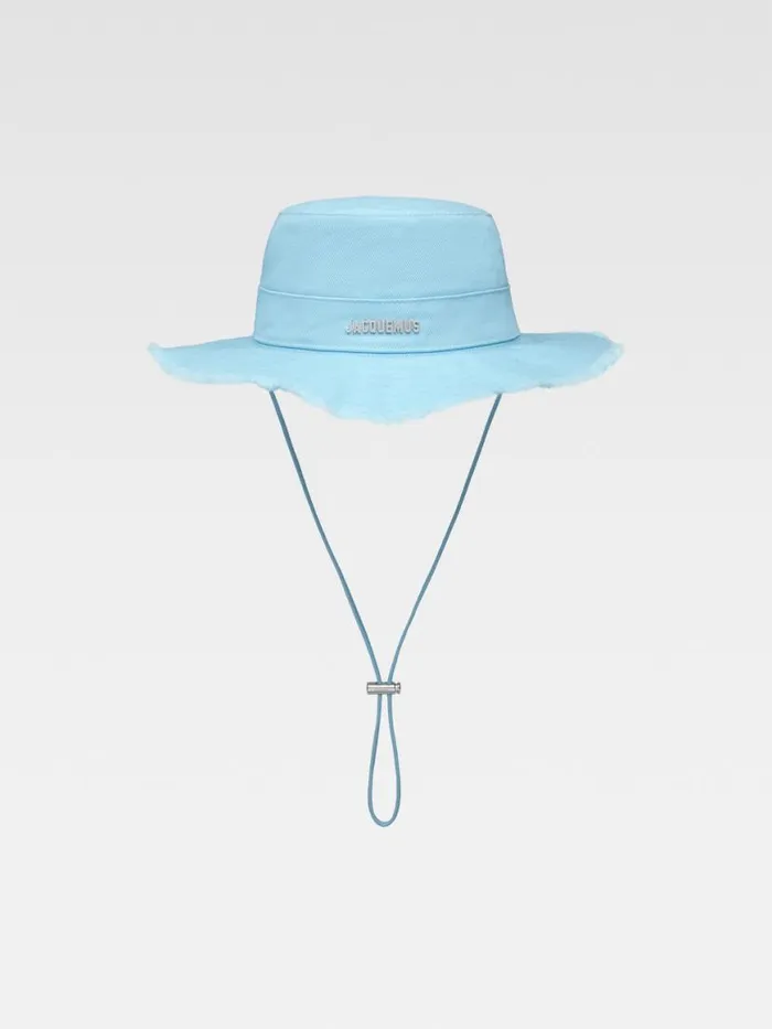 The Artichaut Bucket Hat Blue Women JACQUEMUS Hats