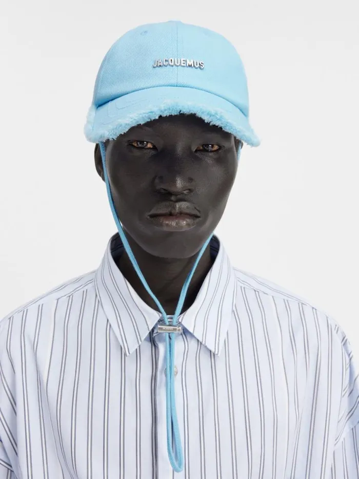 The Artichaut Cap Blue Women JACQUEMUS Hats The Artichaut Cap Blue Women JACQUEMUS Hats