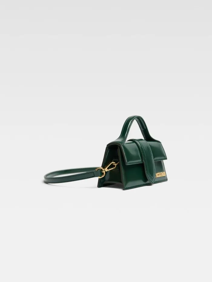 The Bambino Dark Green Women JACQUEMUS Crossbody and Handbags The Bambino Dark Green Women JACQUEMUS Crossbody and Handbags