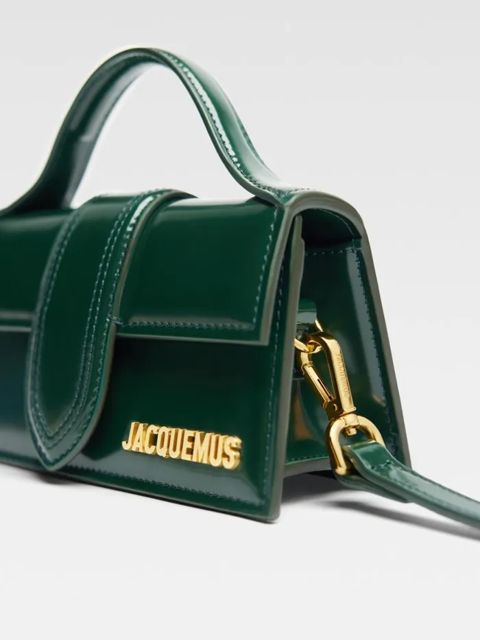 The Bambino Dark Green Women JACQUEMUS Crossbody and Handbags The Bambino Dark Green Women JACQUEMUS Crossbody and Handbags