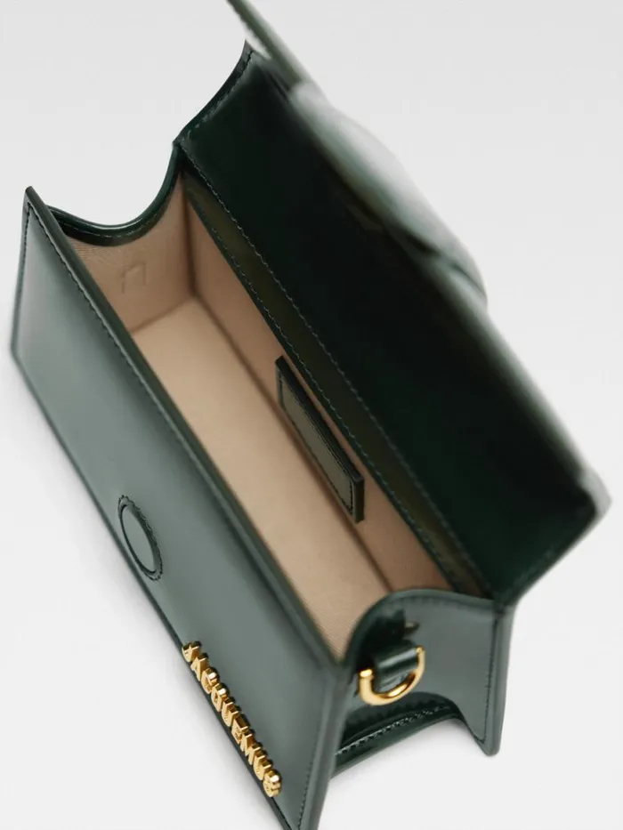 The Bambino Dark Green Women JACQUEMUS Crossbody and Handbags The Bambino Dark Green Women JACQUEMUS Crossbody and Handbags