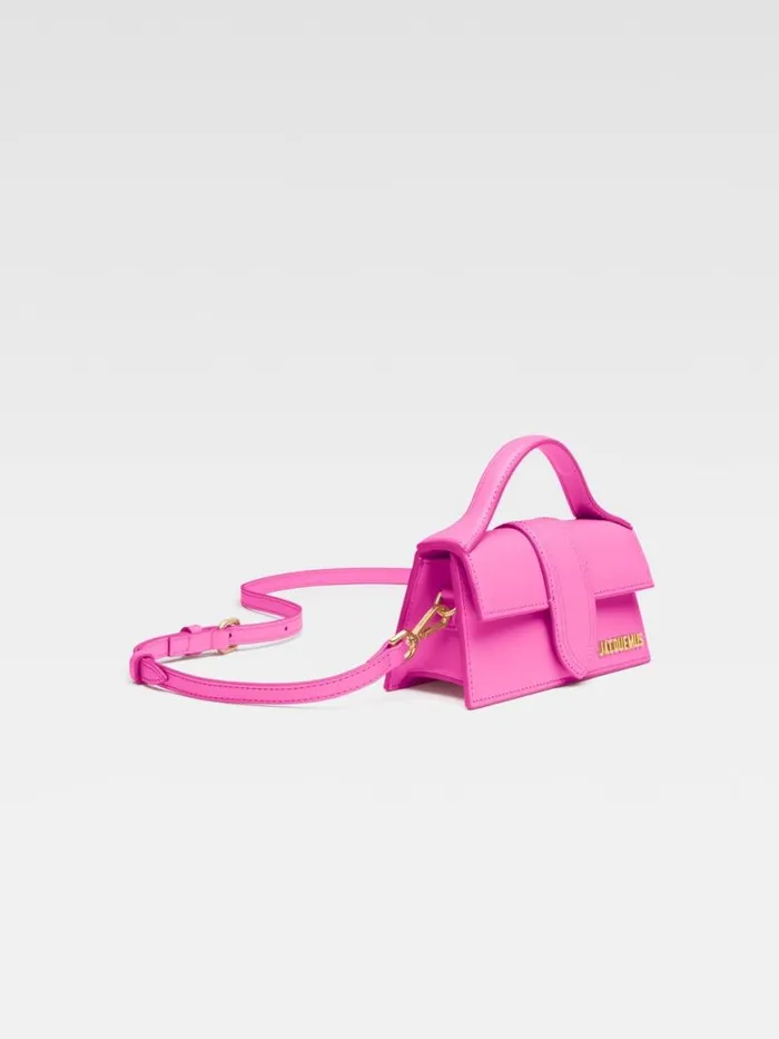 The Bambino Neon Pink Women JACQUEMUS Crossbody and Handbags The Bambino Neon Pink Women JACQUEMUS Crossbody and Handbags