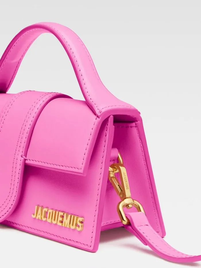 The Bambino Neon Pink Women JACQUEMUS Crossbody and Handbags The Bambino Neon Pink Women JACQUEMUS Crossbody and Handbags