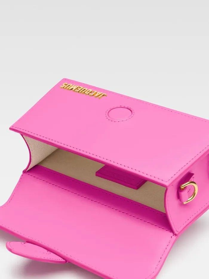 The Bambino Neon Pink Women JACQUEMUS Crossbody and Handbags The Bambino Neon Pink Women JACQUEMUS Crossbody and Handbags