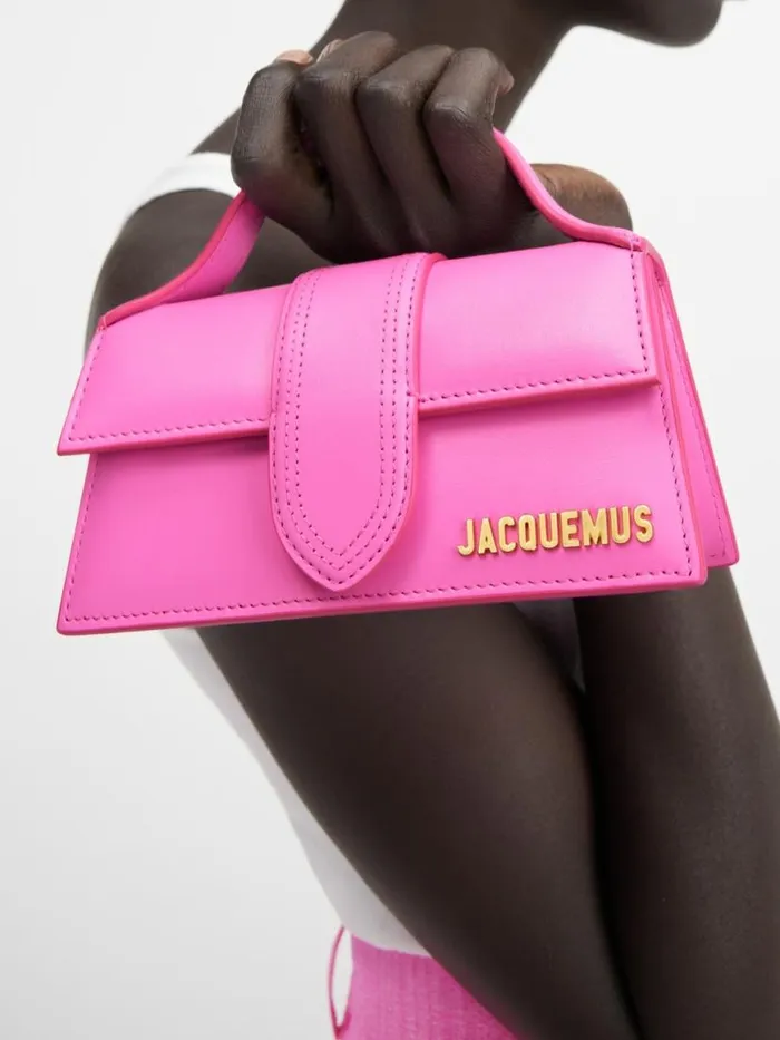 The Bambino Neon Pink Women JACQUEMUS Crossbody and Handbags The Bambino Neon Pink Women JACQUEMUS Crossbody and Handbags