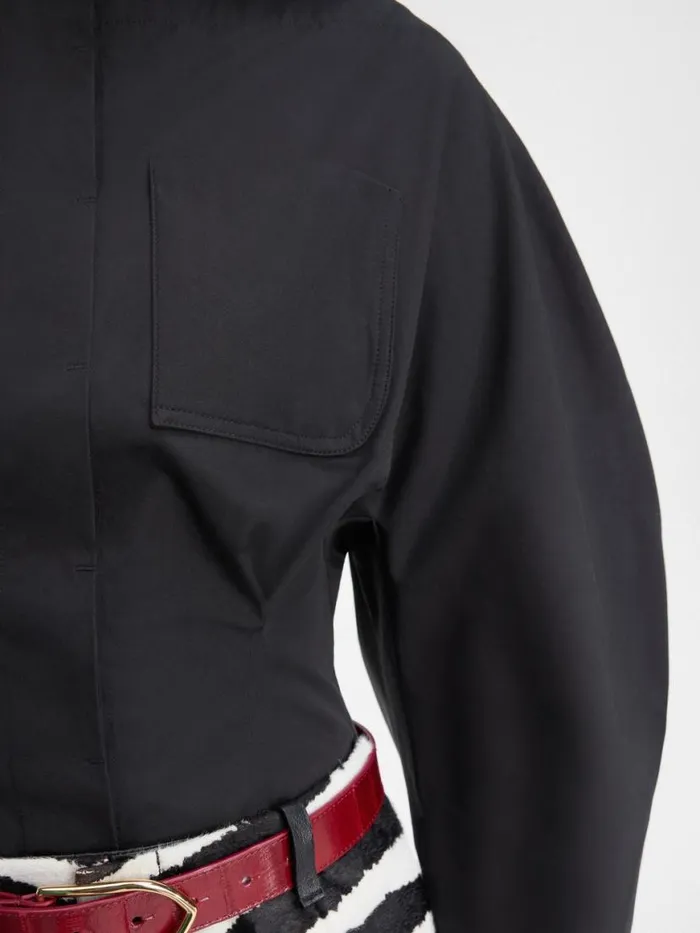 The Barco Shirt Black Women JACQUEMUS Tops and Shirts The Barco Shirt Black Women JACQUEMUS Tops and Shirts