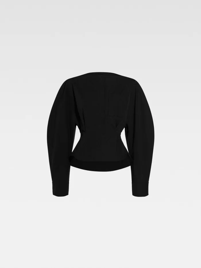 The Barco Shirt Black Women JACQUEMUS Tops and Shirts The Barco Shirt Black Women JACQUEMUS Tops and Shirts