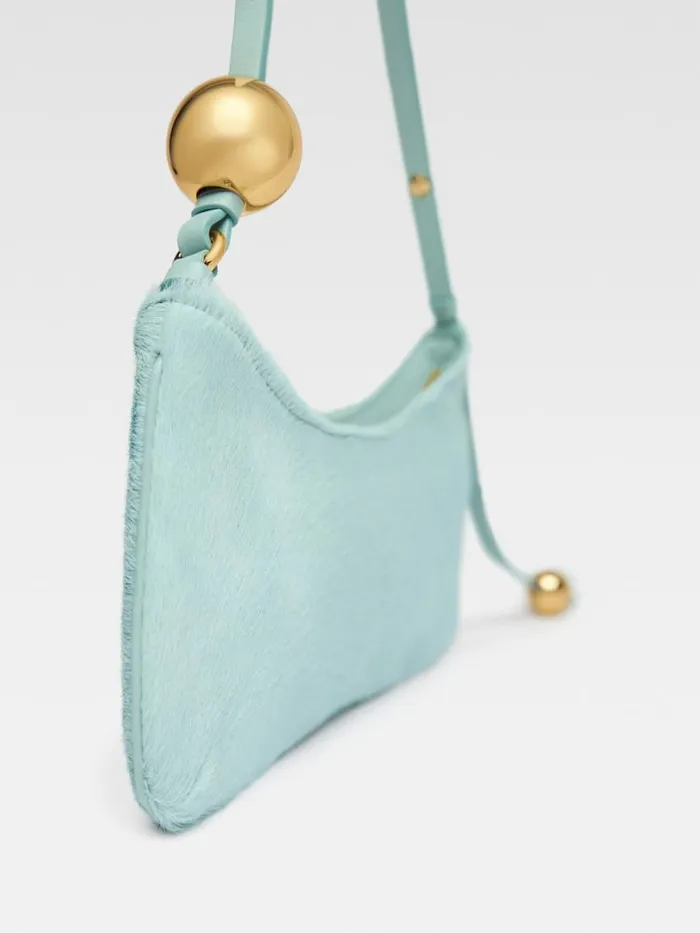 The Bisou Perle Light Blue Women JACQUEMUS Shoulder Bags The Bisou Perle Light Blue Women JACQUEMUS Shoulder Bags