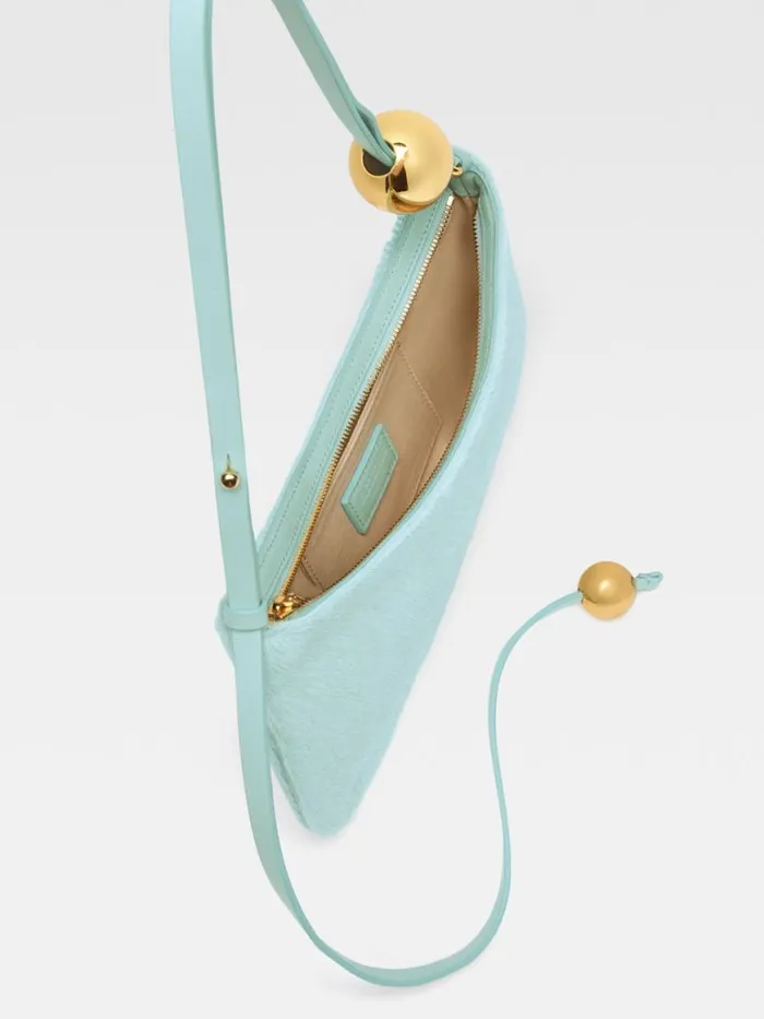 The Bisou Perle Light Blue Women JACQUEMUS Shoulder Bags The Bisou Perle Light Blue Women JACQUEMUS Shoulder Bags