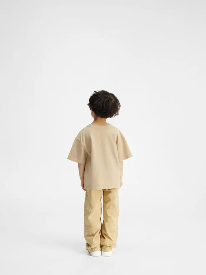 The Bolso Kids039 Tshirt Dark Beige WomenMen JACQUEMUS Tops The Bolso Kids039 Tshirt Dark Beige WomenMen JACQUEMUS Tops