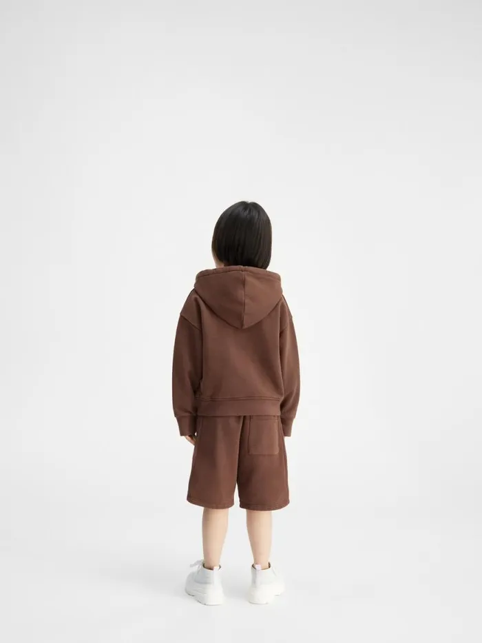 The Camargue Kids039 Zipped Sweatshirt Dark Brown WomenMen JACQUEMUS Tops The Camargue Kids039 Zipped Sweatshirt Dark Brown WomenMen JACQUEMUS Tops