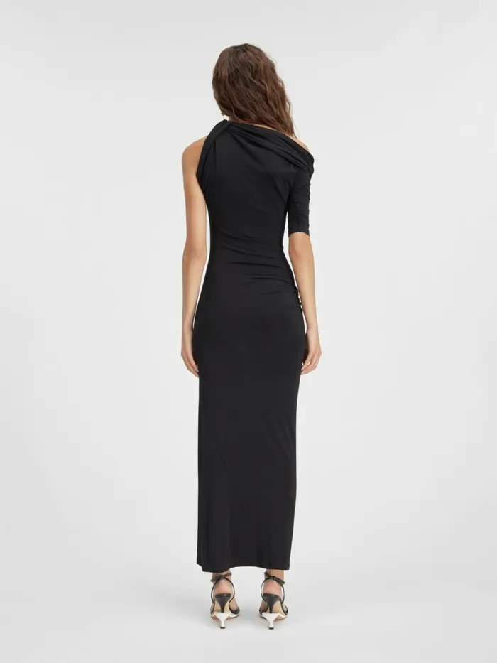 The Drapeado Dress Black Women JACQUEMUS Dresses and Skirts The Drapeado Dress Black Women JACQUEMUS Dresses and Skirts