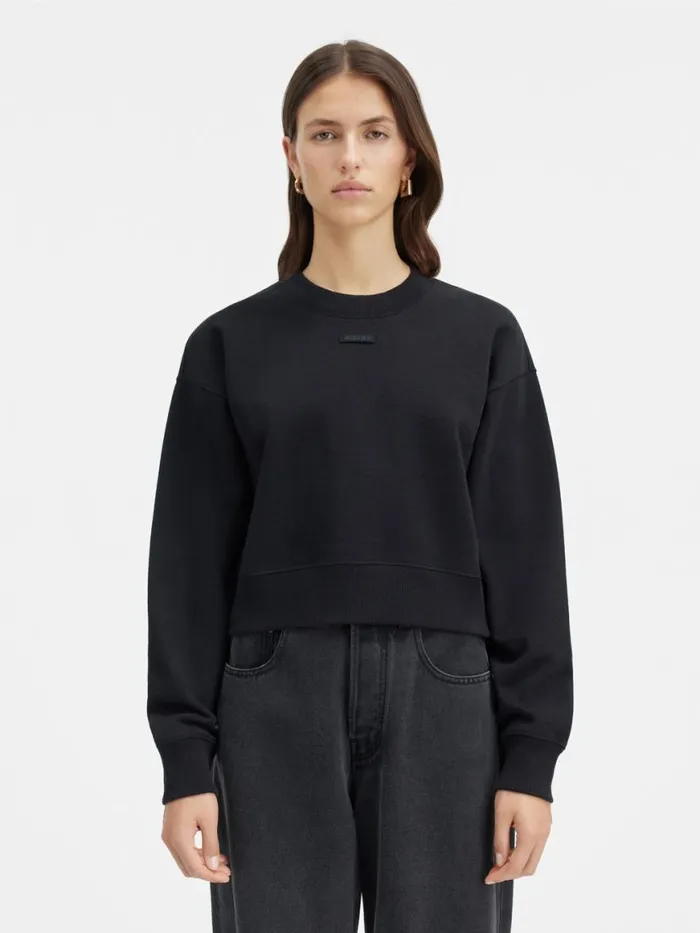 The Gros Grain Sweatshirt Black Women JACQUEMUS Sweatshirts and Joggings